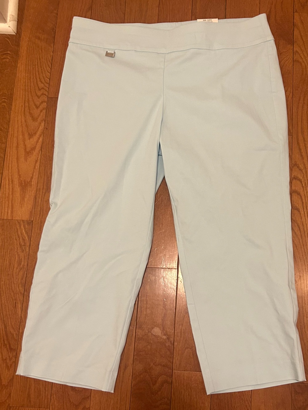 Alfani Light Blue Capri Pants